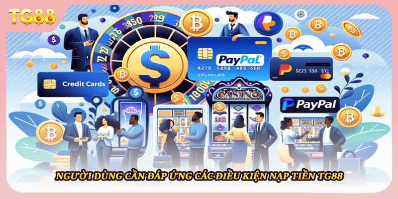 Người dùng cần đáp ứng các điều kiện nạp tiền TG88 